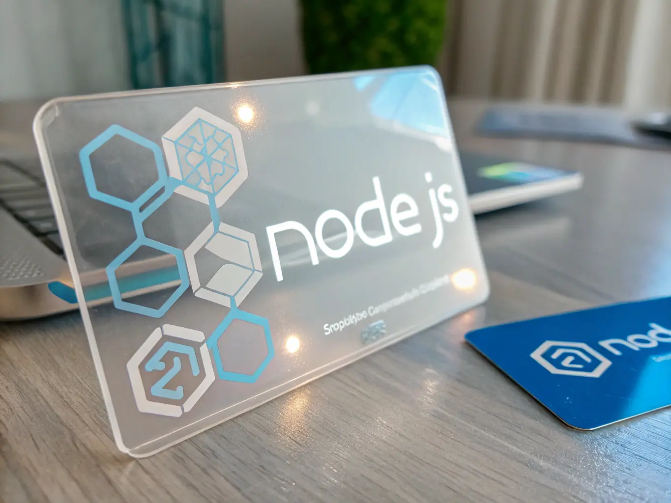 A futuristic glassmorphism card featuring a neon blue chat icon, representing an initial academic consultation, set against a dark navy background with glowing accents and modern design elements.